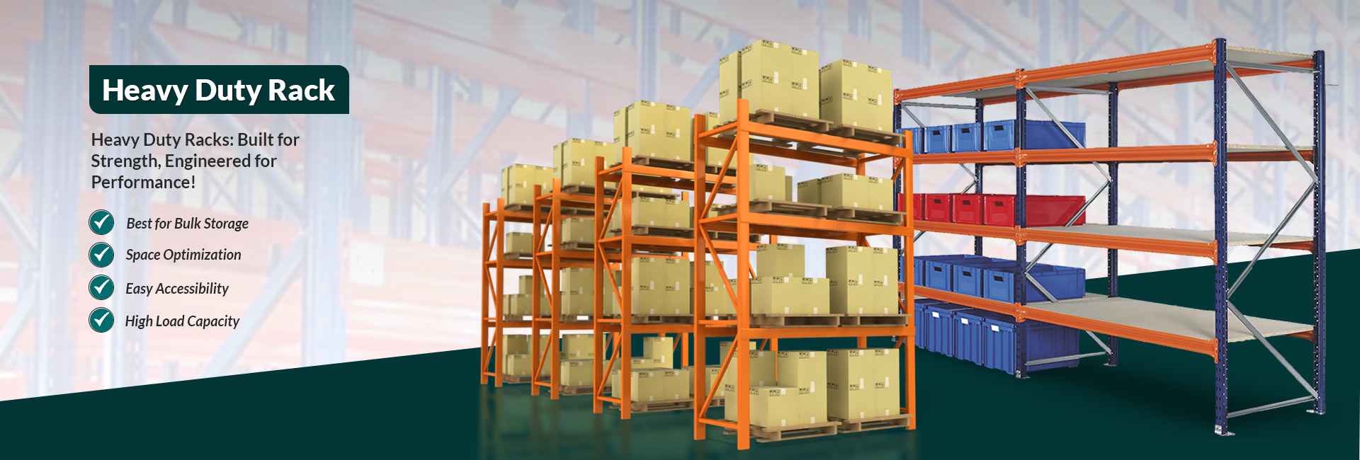 Heavy Duty Rack Manufacturers in New Delhi