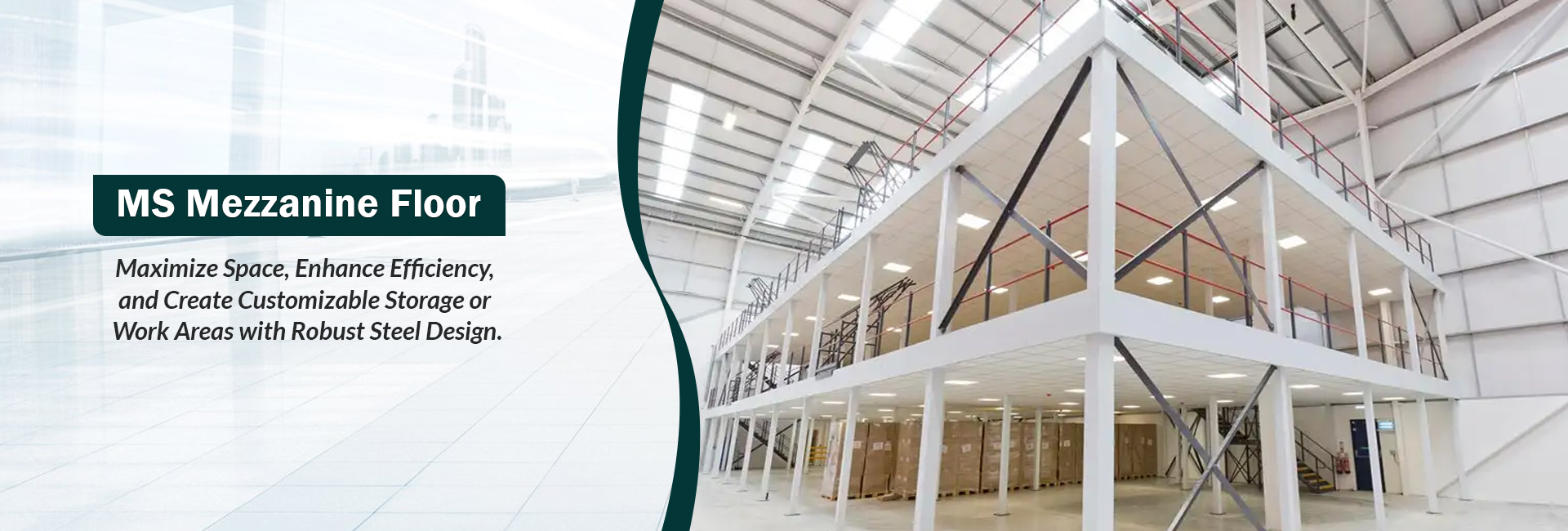 Ms Mezzanine Floor Manufacturers in Delhi
